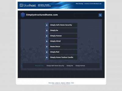 simplystructuredhome.com snapshot