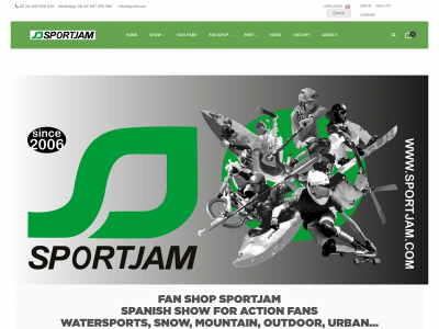 sportjamshop.com snapshot