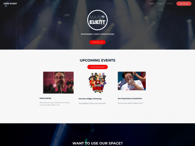 maineventsfc.com snapshot