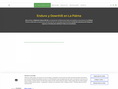 www.lapalmabiketaxi.com snapshot