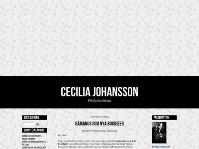 ceciliajohansson.nu snapshot