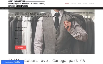 closetking.weebly.com snapshot