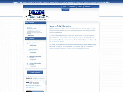 ewc-consulting.co.uk snapshot
