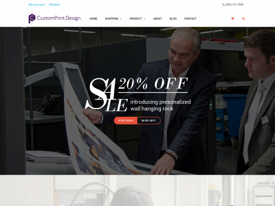 customprint.design snapshot