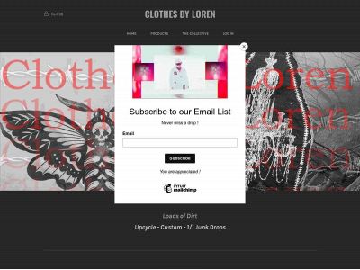 www.clothesbyloren.com snapshot