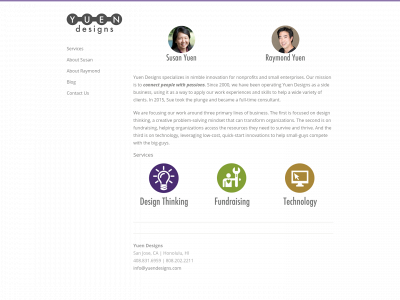 yuendesigns.com snapshot