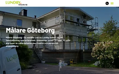 lundbymaleri.se snapshot