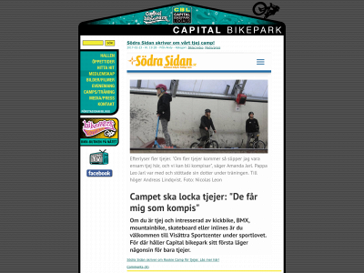 capitalbikepark.se snapshot