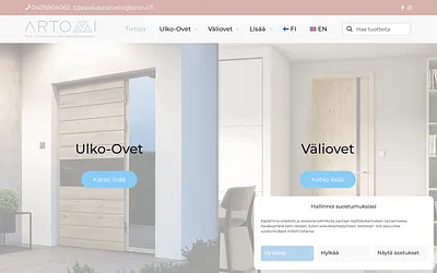 artovi.fi snapshot