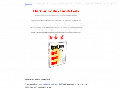 faucetsdeal.com snapshot