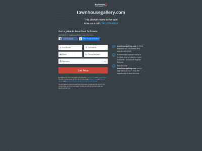 townhousegallery.com snapshot