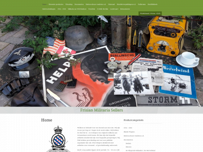 frisianmilitariasellers.com snapshot