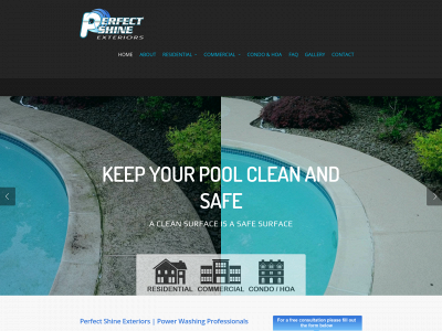perfectshineexteriors.com snapshot