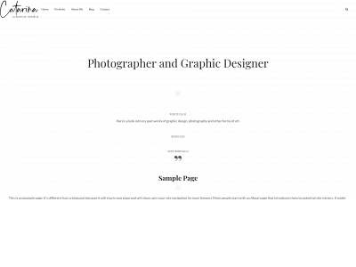 catarinacreativemedia.com snapshot