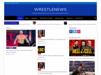 wrestlenews.co.uk snapshot
