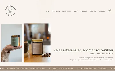 mariposasyvelas.com snapshot