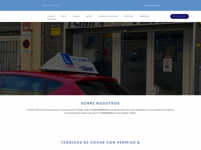 www.autoescolaturbo.es snapshot