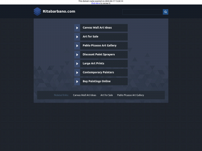 ritabarbano.com snapshot