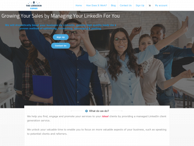 thelinkedingurus.co.uk snapshot