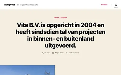 vitaholding.nl snapshot