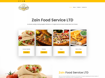 zainfoodservice.co.uk snapshot