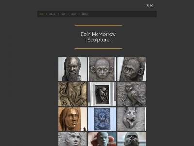 eoinmcmorrowsculpture.com snapshot