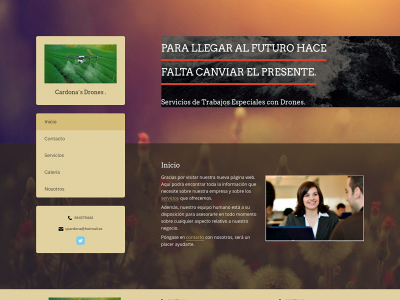 cardonasdrones.com snapshot