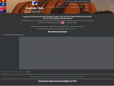 australiaunite.site snapshot