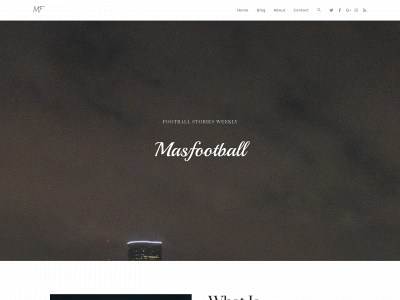 masfootball.com snapshot