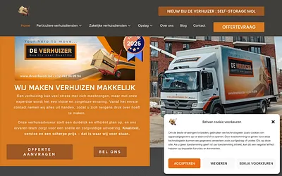 deverhuizer.be snapshot