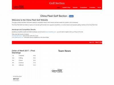 cfccgolf.co.uk snapshot