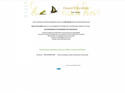 espace-chrysalide.eu snapshot