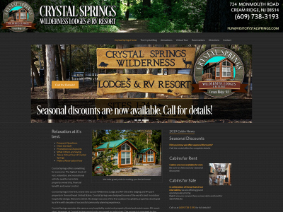 visitcrystalsprings.com snapshot