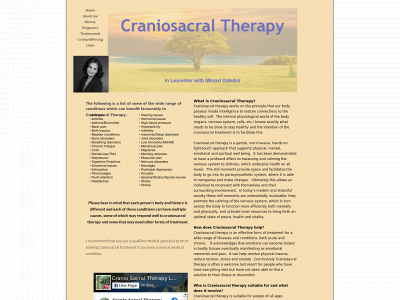 craniosacralleicester.co.uk snapshot