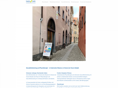 gesundheitstraining-und-physiotherapie.ch snapshot