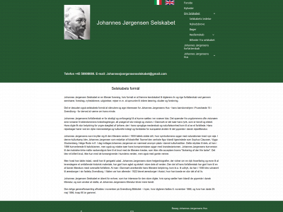 johannesjoergensenselskabet.dk snapshot