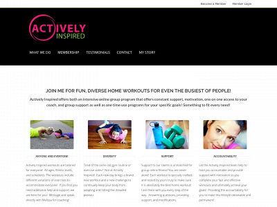 activelyinspiredlife.com snapshot