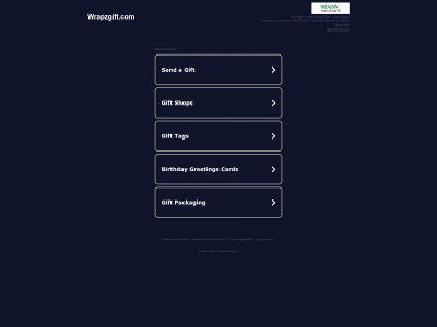wrapzgift.com snapshot