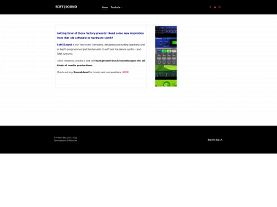 softsound.dk snapshot