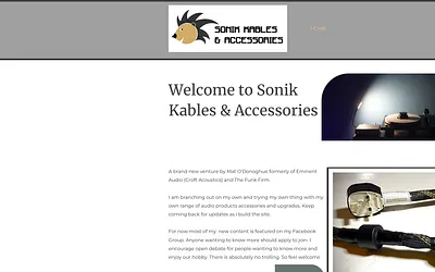 sonikkables.co.uk snapshot