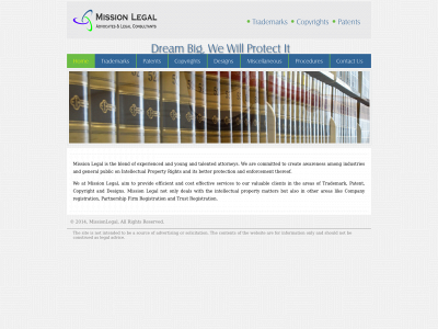missionlegal.com snapshot