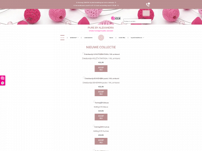 purebyalexandra.com snapshot