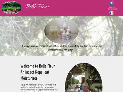 bellefrance.org snapshot