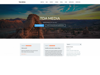 tdamedia.co.uk snapshot