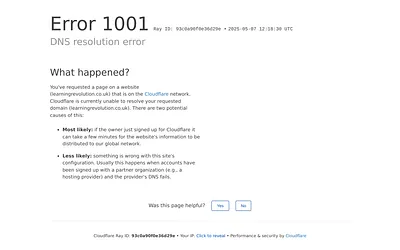 learningrevolution.co.uk snapshot