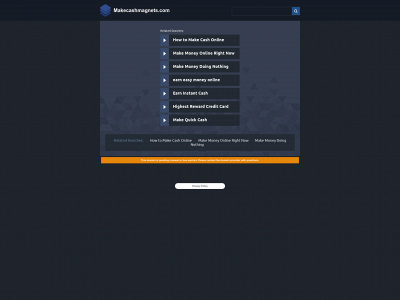makecashmagnets.com snapshot