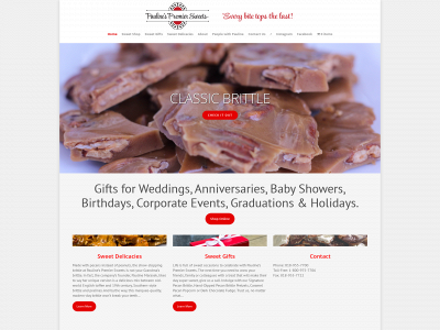 paulinespremiersweets.com snapshot