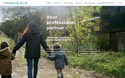 thomasandellis.co.uk snapshot