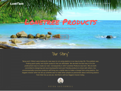lonetreeproducts.com snapshot