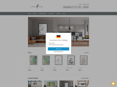 linneafrankart.com snapshot